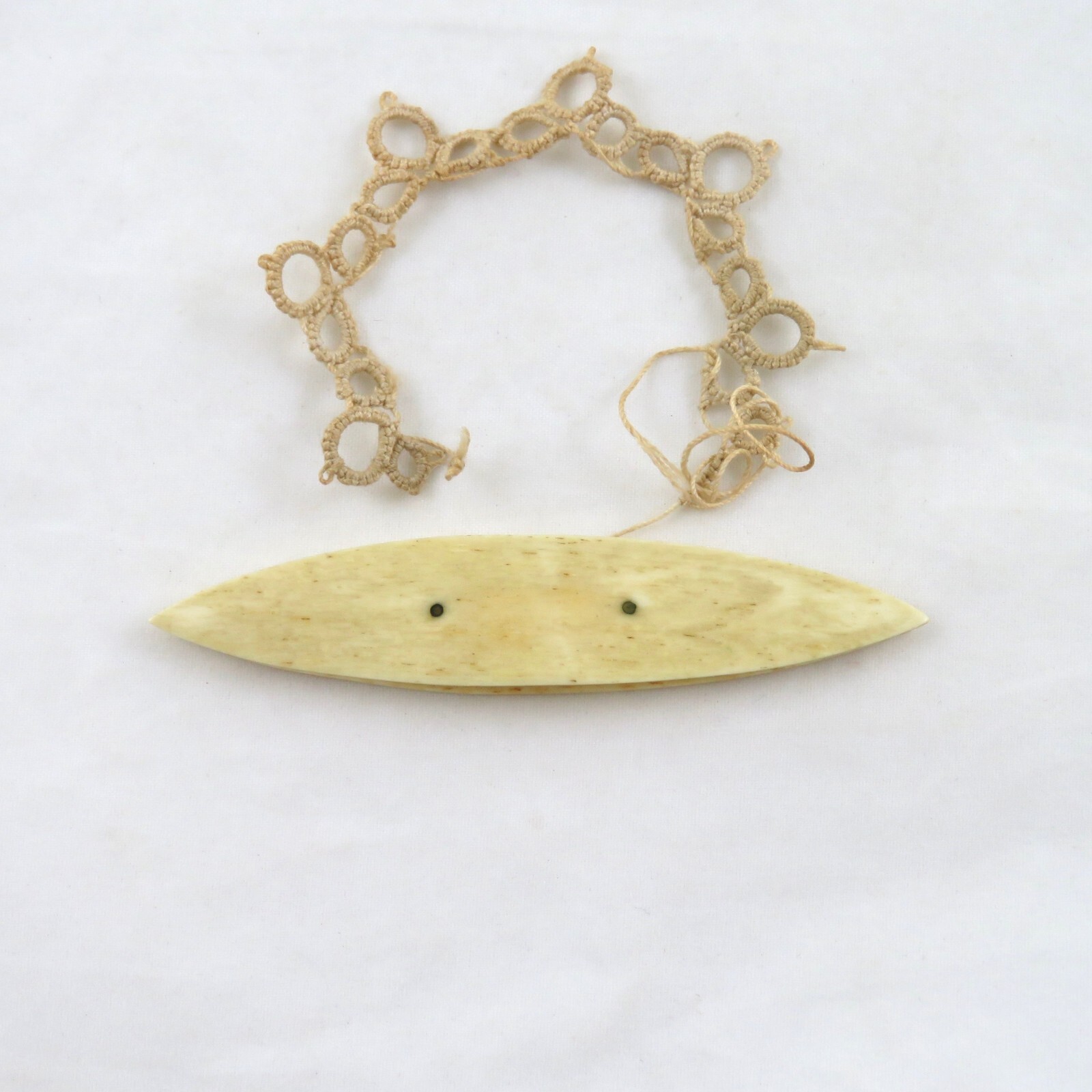 Antique Tatting Shuttle 3" eBay