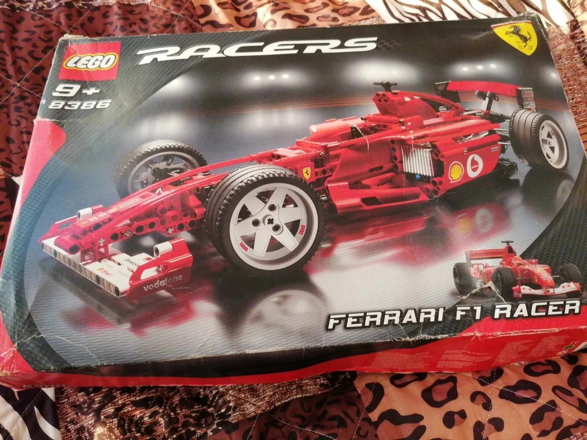 LEGO 8386 FERRARI F1 Racer MICHAEL SCHUMACHER MIT BILD 