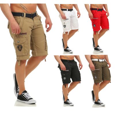 Geographical Norway Shorts Poudre Cargo Short Größe S M L XL XXL XXXL Kurze Hose