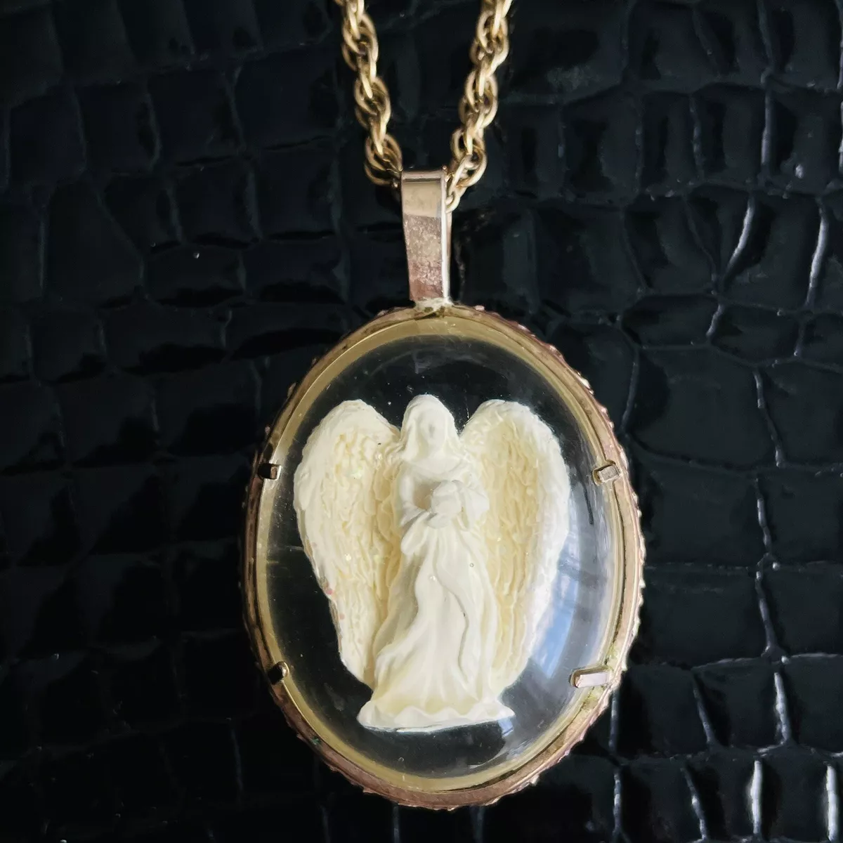 Hallmark angel deals necklace