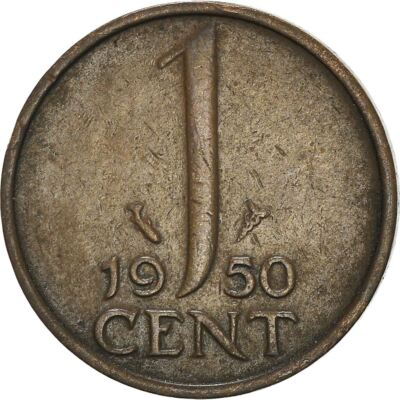 Netherlands 1 Cent Juliana | Coin KM180 1950 - 1980 | eBay