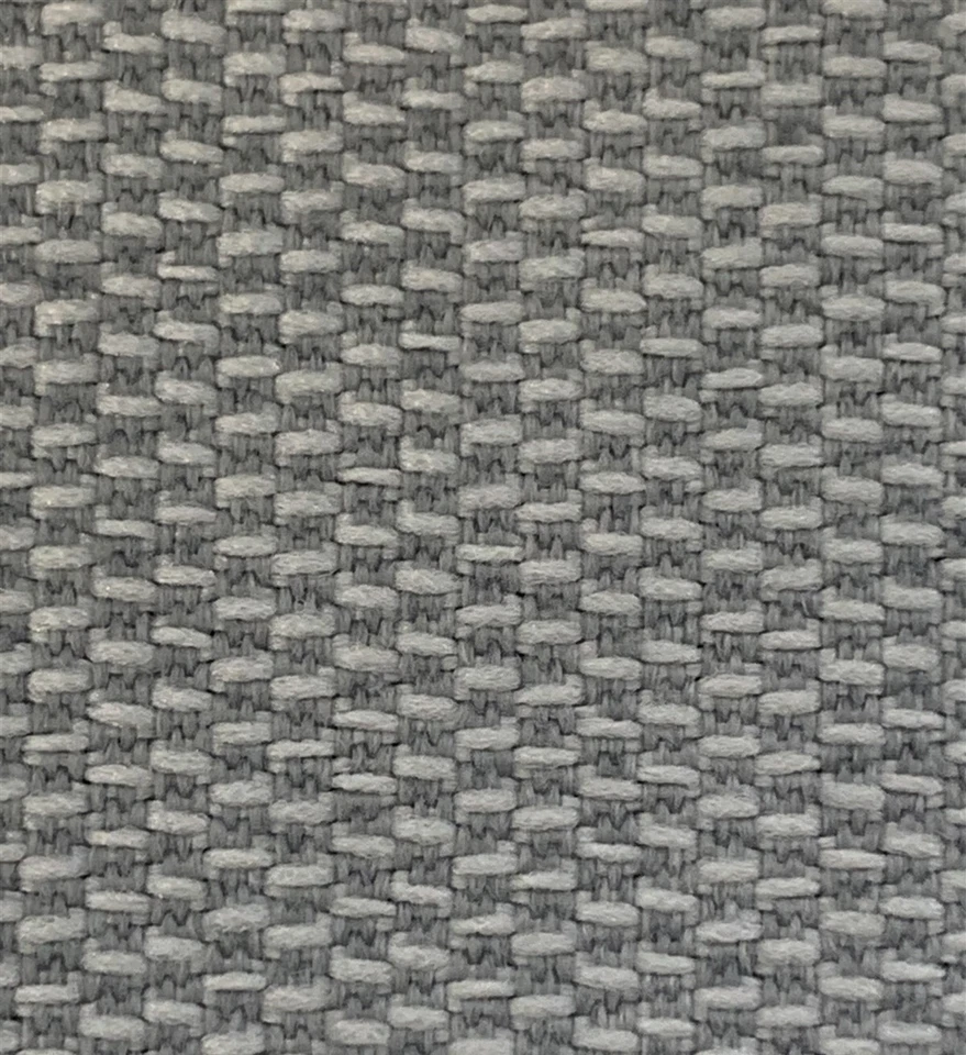 Nuevo de Lote Antiguo Knoll/Maharam Tela Textil Mensajero/Oyster 6 Yardas 54" Ancho Gris/Blanco Foto 4 de 4