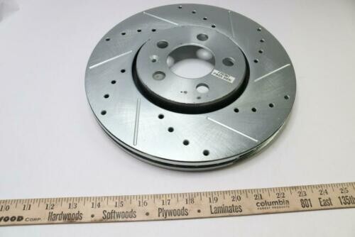 Power Stop 19-20 Chevrolet Silverado 1500 Front Evolution Drilled Slotted Rotors Pair Ar84103xpr - View #4