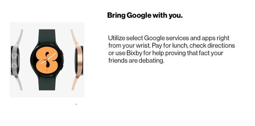 Samsung Galaxy Watch4 Aluminum Smartwatches W/ Sport Band- LTE/ Cellular Version - Picture 35 of 51