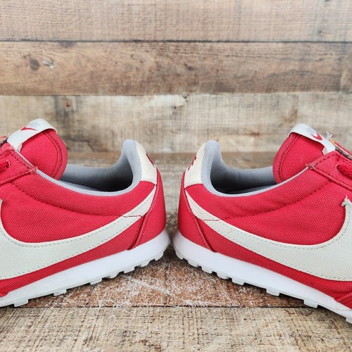 Nike Waffle Racer Men's Size 9 Red Canva Top Low Sneakers Casual 2016 898041-600 - Picture 4 of 10
