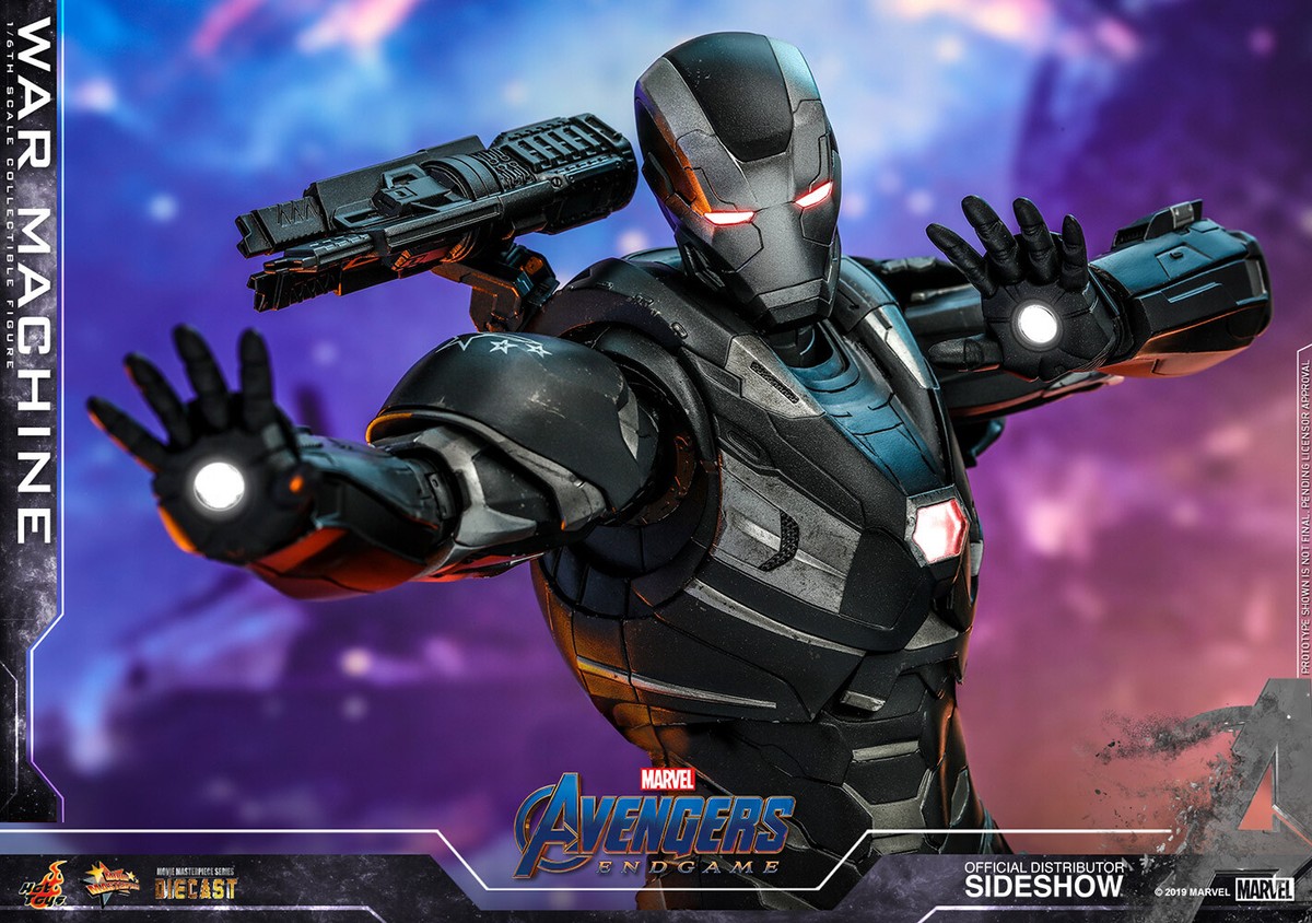Hot Toys Marvel Avengers Endgame War Machine DIECAST 1/6 MMS530