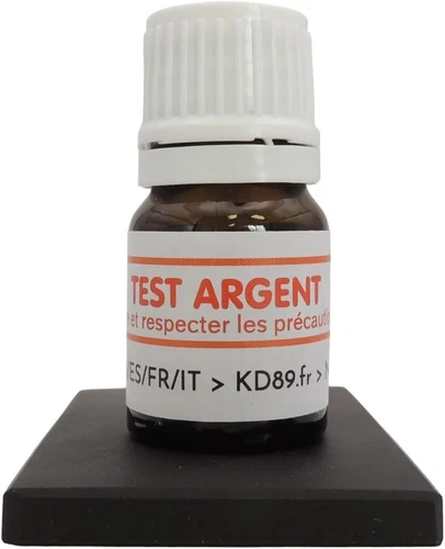 Professional Reagent for Silver Jewelry Tester + Key Stones - KD89