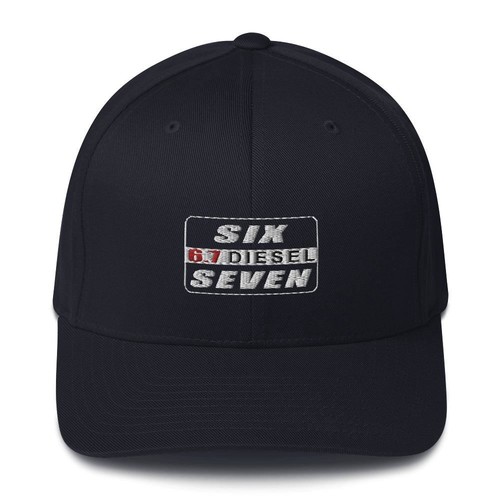 6.7 Diesel hat Mens Flexfit Baseball Cap With Closed Back - Picture 3 of 14