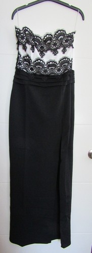 Ladies Summer Black Evening Floral Womens Bodycon Party Formal Dress Size 10-12 - 第 1/24 張圖片