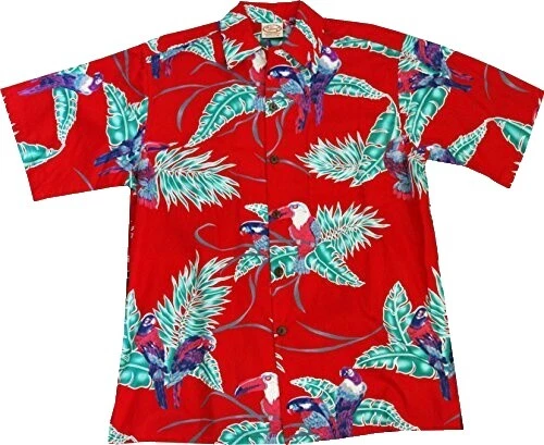 Повседневные мужские рубашки на пуговицах Go Barefoot с коротким рукавом хлопок