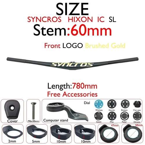 15mm RISE Carbon Fahrrad Integrierter COCKPIT MTB-Lenker Leichte Enduro-Lenker - Bild 19 von 39