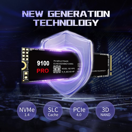 9100 PRO M.2 SSD PCIe 4.0 NVMe TLC SSD High Transfer Speed 1TB/2TB/4TB Internal - Picture 11 of 24