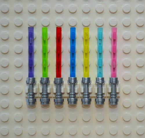 LEGO Star Wars Lightsabers and Metallic Hilts Lightsaber Lot - PICK YOUR COLORS - Picture 5 of 26