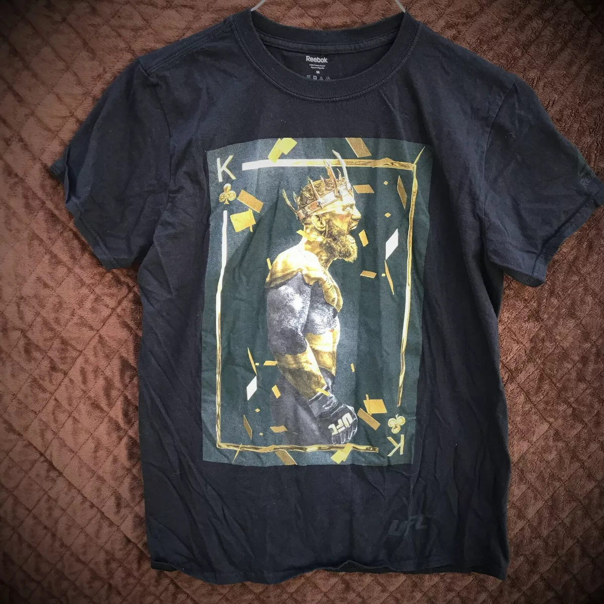 Mcgregor reebok t shirt cheap