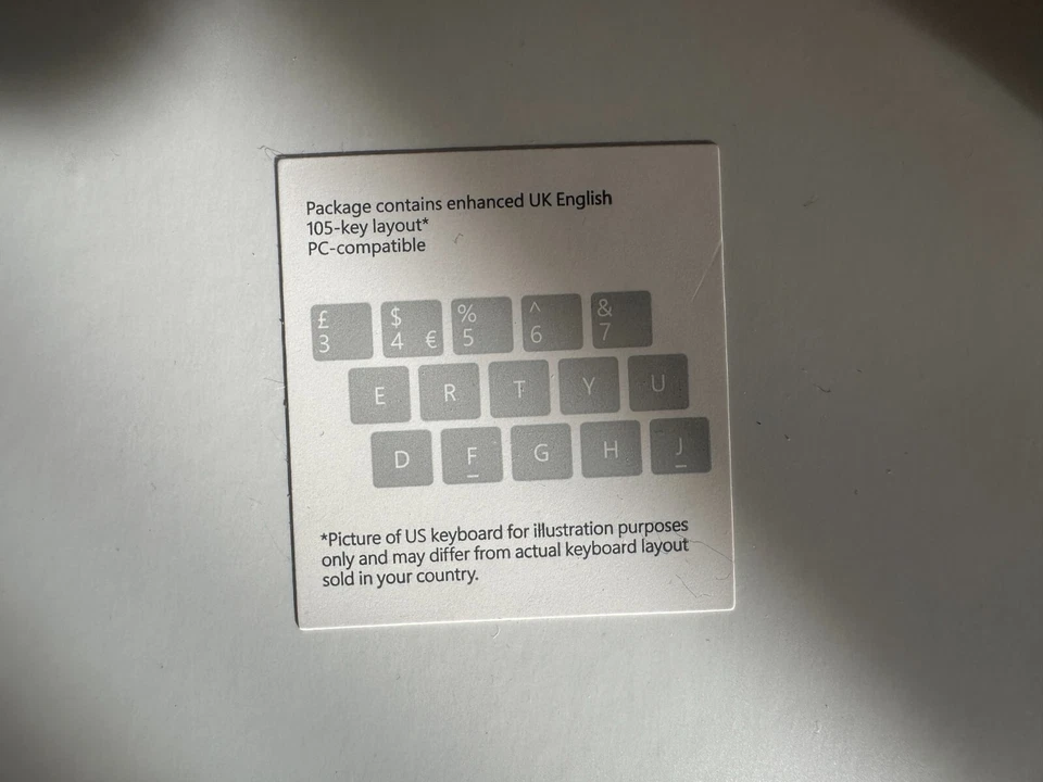 Microsoft Sculpt Comfort Desktop Keyboard and Mouse Set, UK English Layout - Image 3 of 4