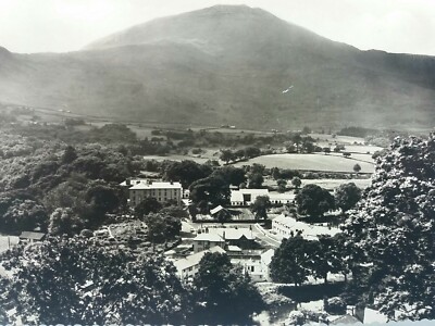 Moel Hebog von oben Beddgelert Vintage RP Postkarte 