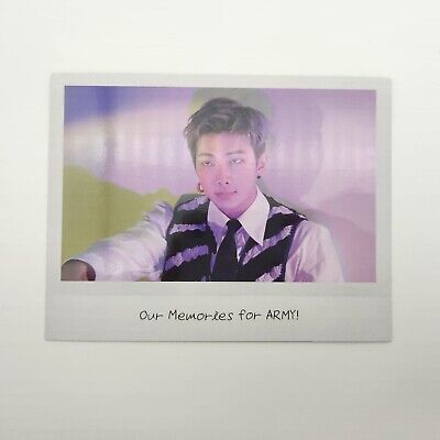 BTS MEMORIES OF 2021 BLU RAY INSTANT PHOTO CARD RM JUN SUGA BTS MEMORIES OF 2021 BLU RAY INSTANT PHOTO CARD RM JUN SUGA