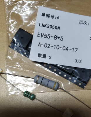 LNK305GN + Widerstand 100 Ohm 3 Watt + 1000µH Drossel, Whirlpool, AEG, Bauknecht