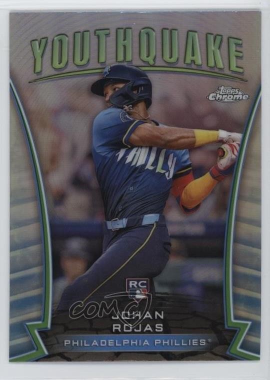 2024 Topps Chrome Update Youthquake Johan Rojas #YQ-88 1g1q
