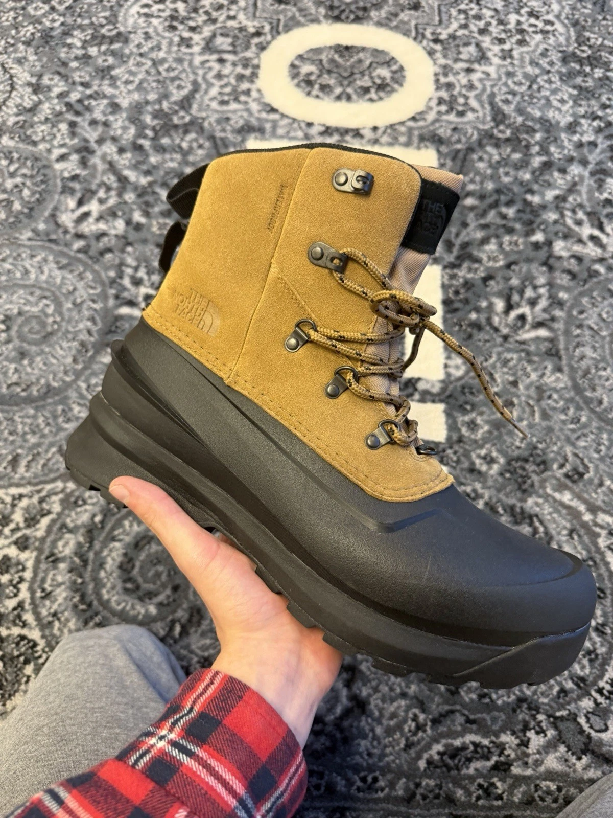 12.5M - North Face Chilkat V Lace waterproof boots