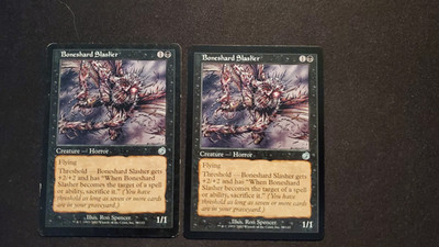 MTG Magic **BONESHARD SLASHER (x2)** Torment, English, Lightly Played
