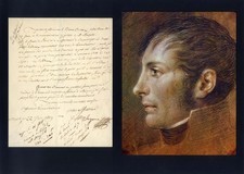NAPOLEONIC WARS FRENCH STATESMAN Eugène Rose de Beauharnais autograph, letter si