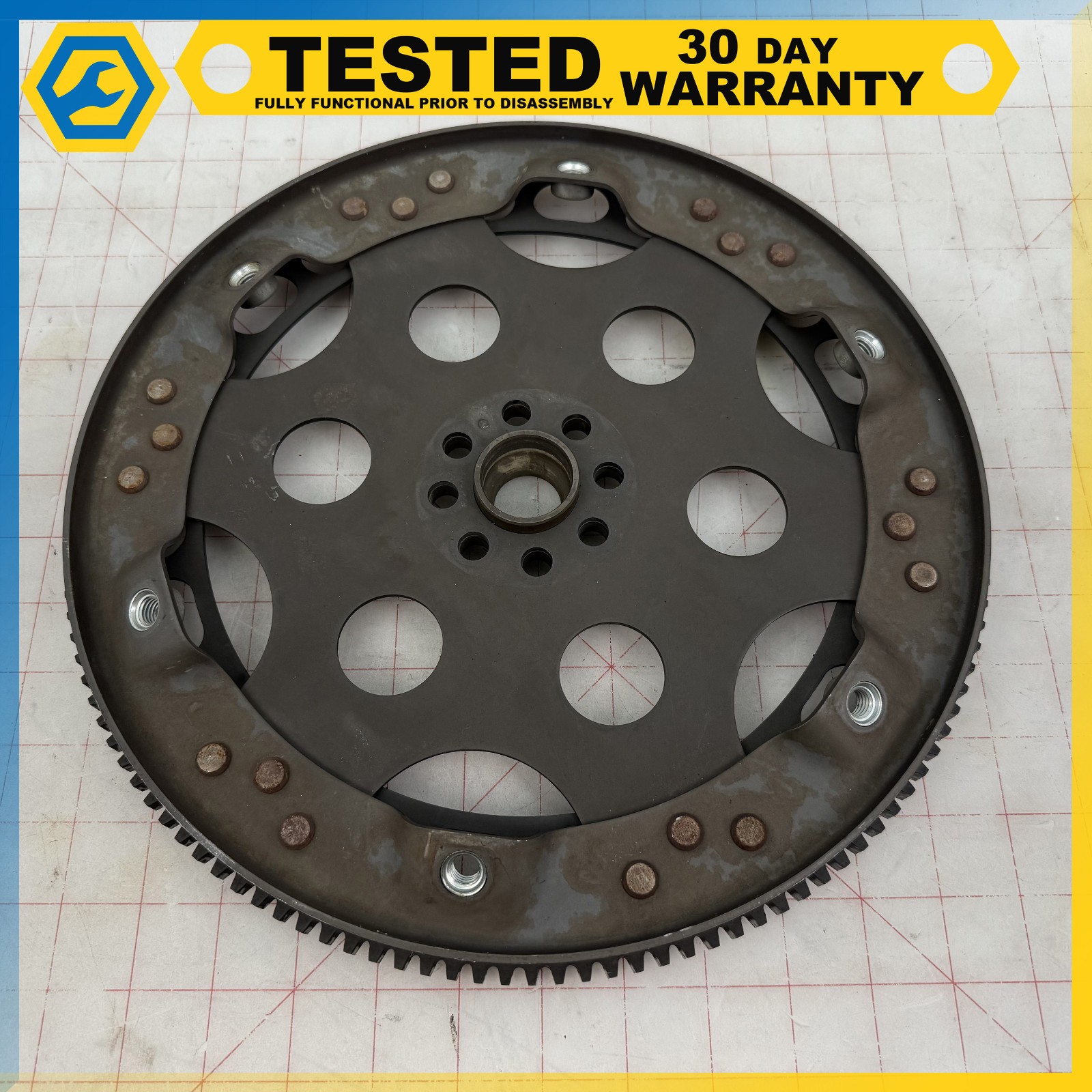 14-17 MASERATI GHIBLI RWD AUTOMATIC TRANSMISSION FLYWHEEL FLEX PLATE OEM