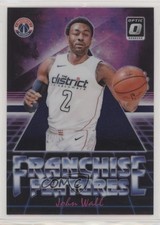 2018-19 Panini Donruss Optic Franchise Features Purple Prizm John Wall #30 0a3