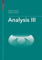 Analysis III Herbert Amann (U. A.) Taschenbuch Einband - Flex.(Paperback) 2009