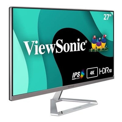 VIEWSONIC 27'' 4K UHD IPS Monitor 65W USB HDR10 Content Support VS19281