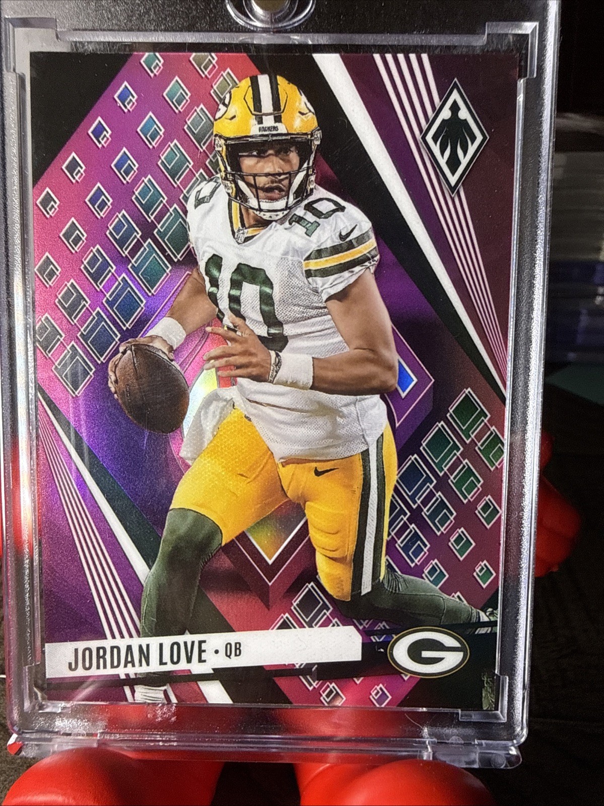 2023 Panini Phoenix Jordan Love Purple Prizm /175 Packers QB #10