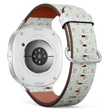Bees Ladybugs Caterpillars Vegan Leather Watch Band 40/44/46mm