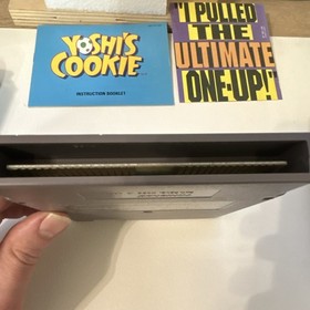 Nintendo Yoshi's Cookie Nintendo NES w/ Manual NTSC-U/C Puzzle 1993 CIB