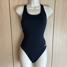 ZOGGS Ladies Cottesloe Powerback Swimwear, One Piece,  Black, UK 32 (8)