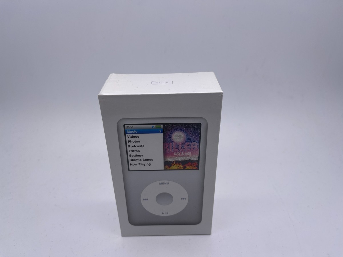 Apple iPod Classic 6th Generation 80GB Silver A1238 REFURBISHED