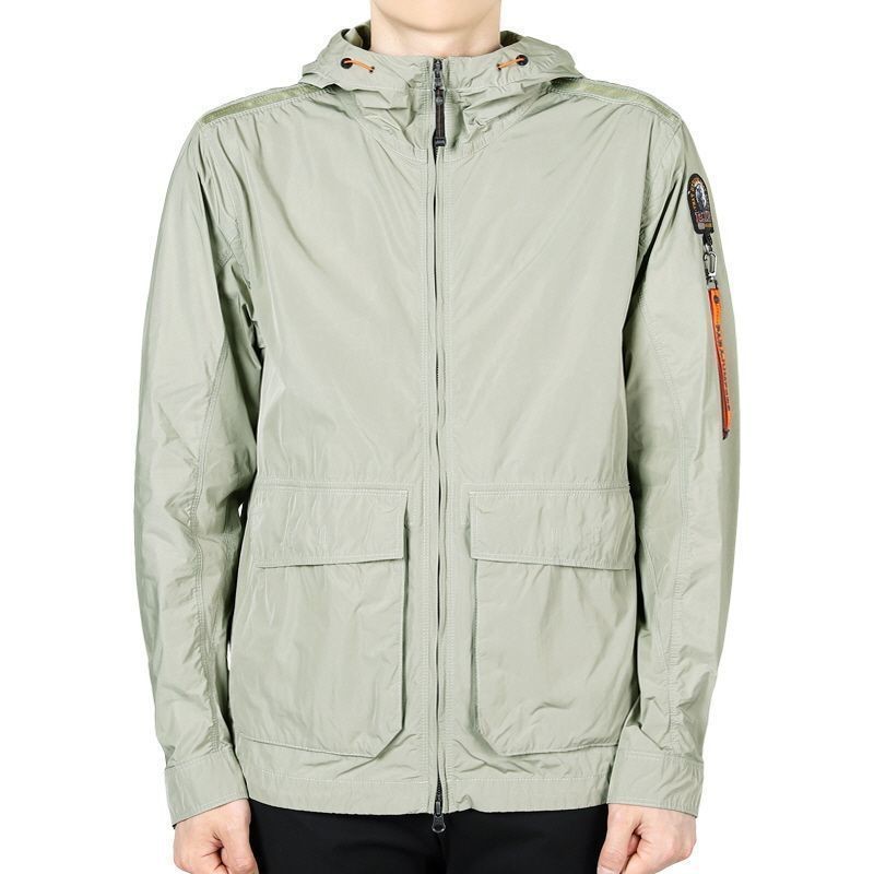Parajumpers Men's JONTY Windbreaker Jacket (Silver Sage) PMJK RM02 130964294 [U]