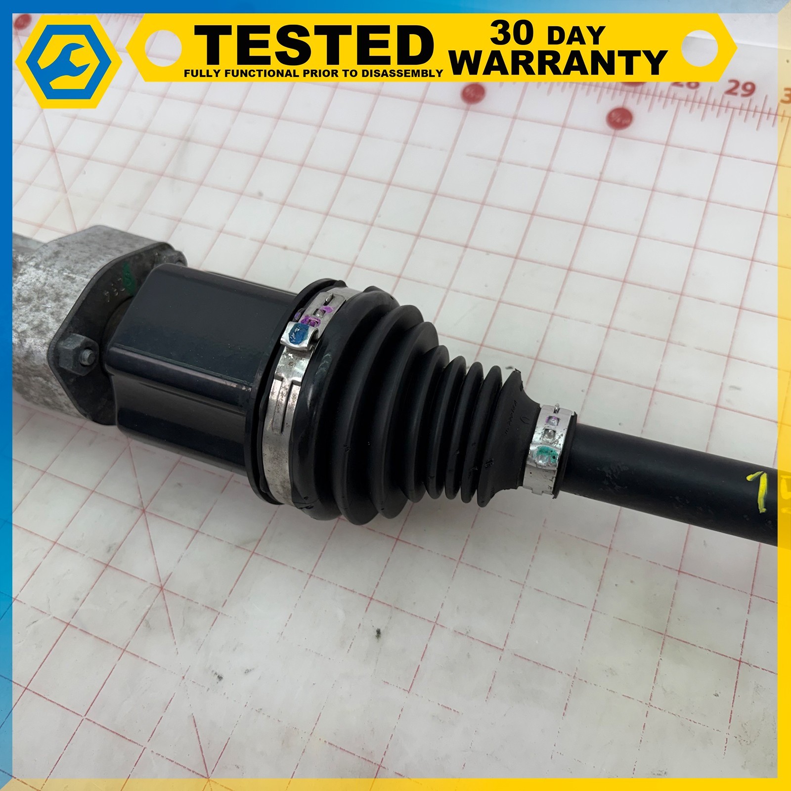 14-24 MASERATI GHIBLI FRONT LEFT DRIVER SIDE AXLE SHAFT HALFSHAFT OEM