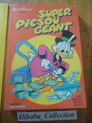 Super Picsou Riesig 3 Serie Kollektion Buch Comic Spiele Nicht Handarbeit