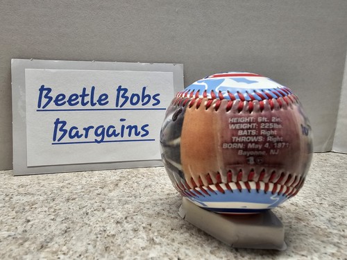 Joe Borowski Chicago Cubs MLB 2003 Embossed Fotoball Baseball - Bild 6 von 6