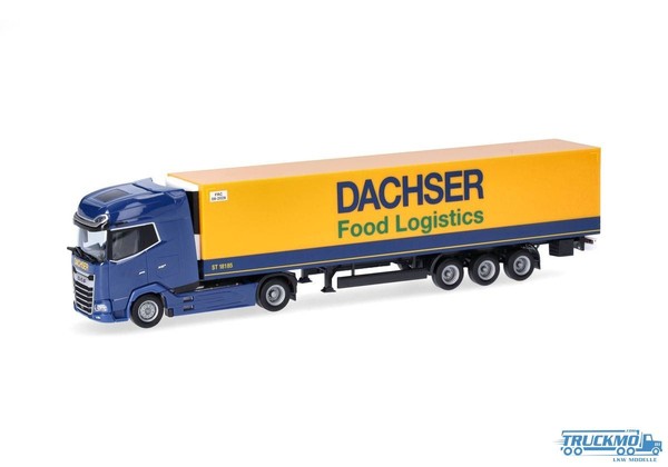 Herpa Dachser Intelligent Logistics Daf Xg+ KüHlkoffersattelzug 318099-image