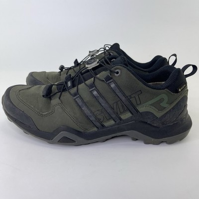Adidas Terrex Swift R2 GTX Green Black Trail Shoes CM7497 Gore-Tex Men's 9
