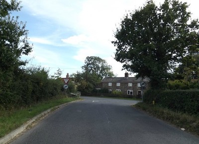 Foto A3 Kirschbaumstraße, Gansgrüne Gansgrün\/TM1187 an der Kreuzung c2016