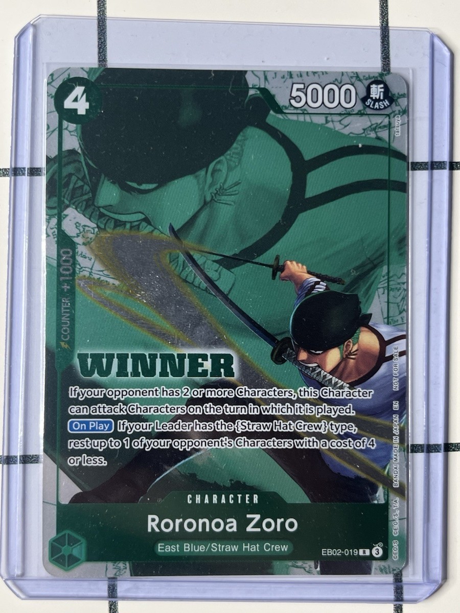 Roronoa Zoro (Winner Pack 2025 Vol. 3) EB02-019 One Piece