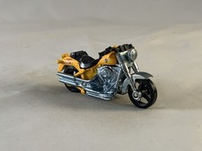 Hot Wheels Harley Davidson Fat Boy 2012 New Models Yellow MC3s