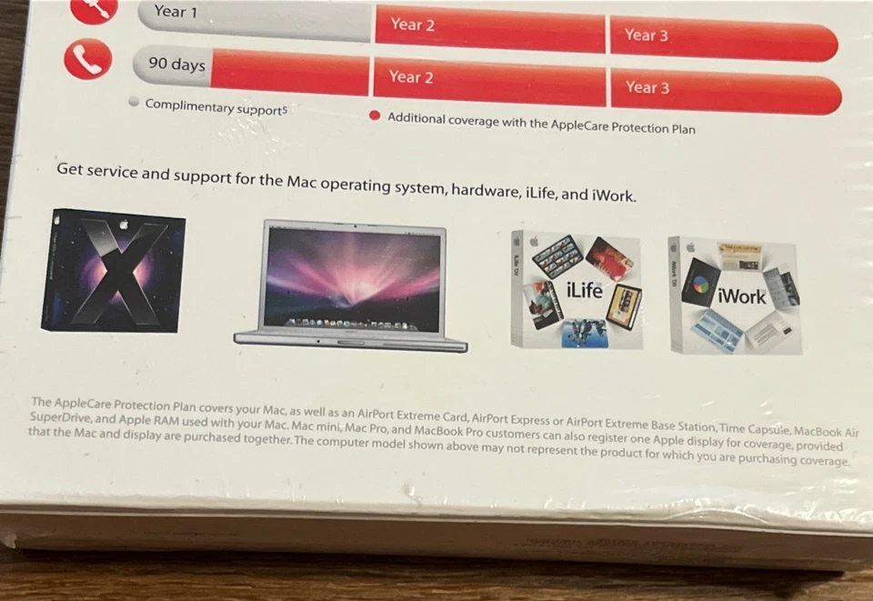 AppleCare Protection Plan for Mac & Airport & Time Capsule - New (Sealed) - Image 3 of 4