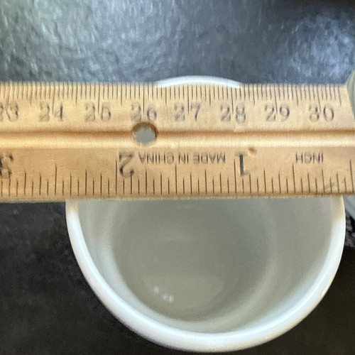 Filippa K Designed Rorstrand Espresso Cup, Stackable, Black & White - Picture 7 of 9