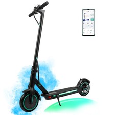 8.5" Folding Electric Scooter With app 350W 35KM Range 30km/h City Commute Black