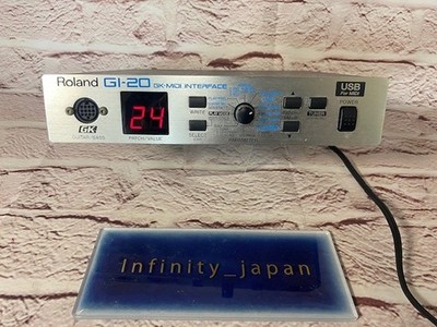 Roland GI-20 GK MIDI IF GKC-10付属 ジャンク Roland GI-20 GI-10 GK GR Guitar Bass MIDI Interface From