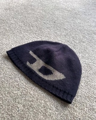 Vintage Diesel Beanie Mütze selten 90er Unisex gebraucht Archiv 2002