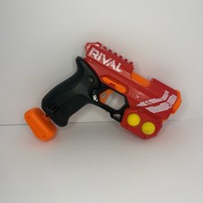 Nerf Rival Knockout XX-100- 4 Round Storage, 90 FPS Velocity Red USED 